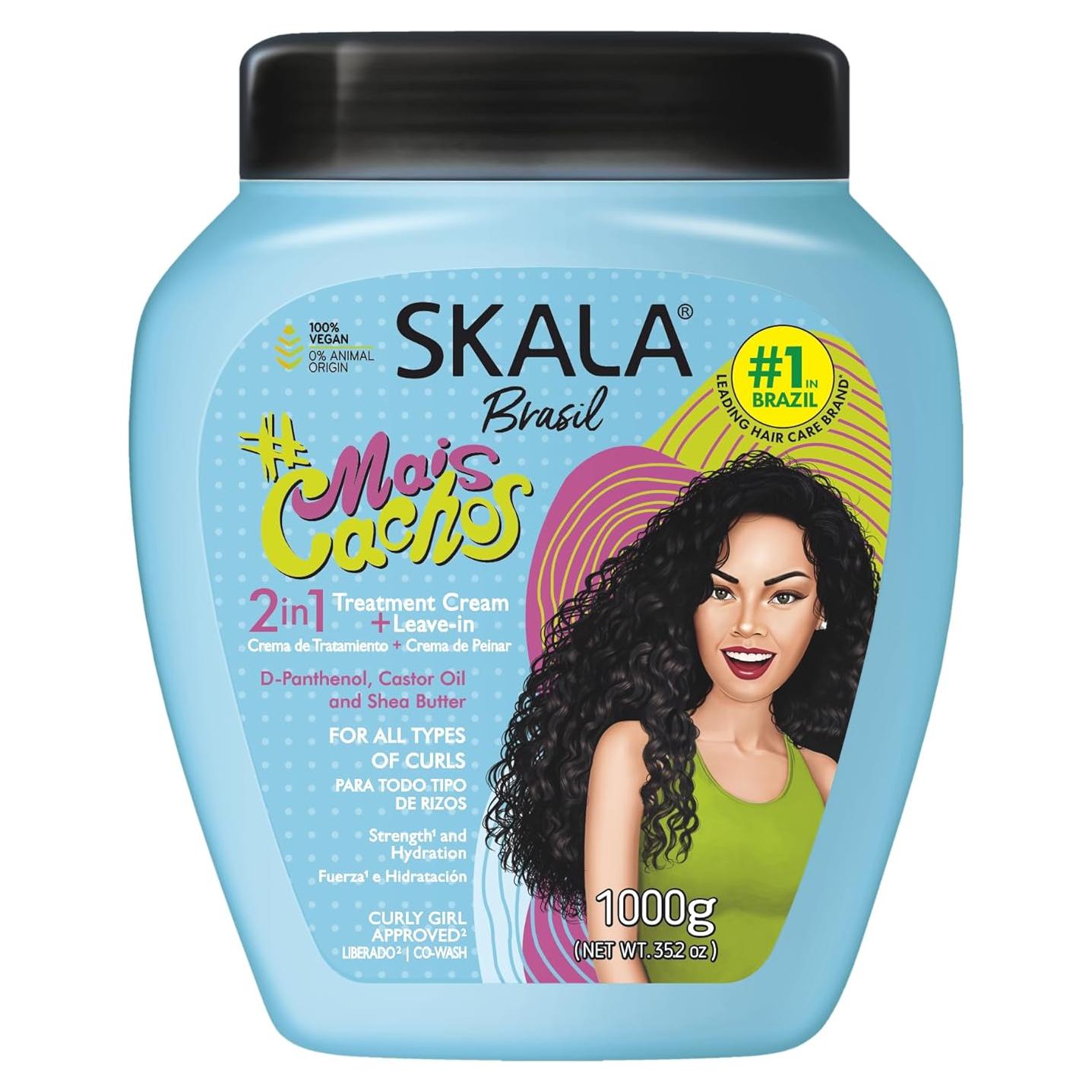 Crema Tratamiento Acondicionador SKALA Mais Cachos 1kg