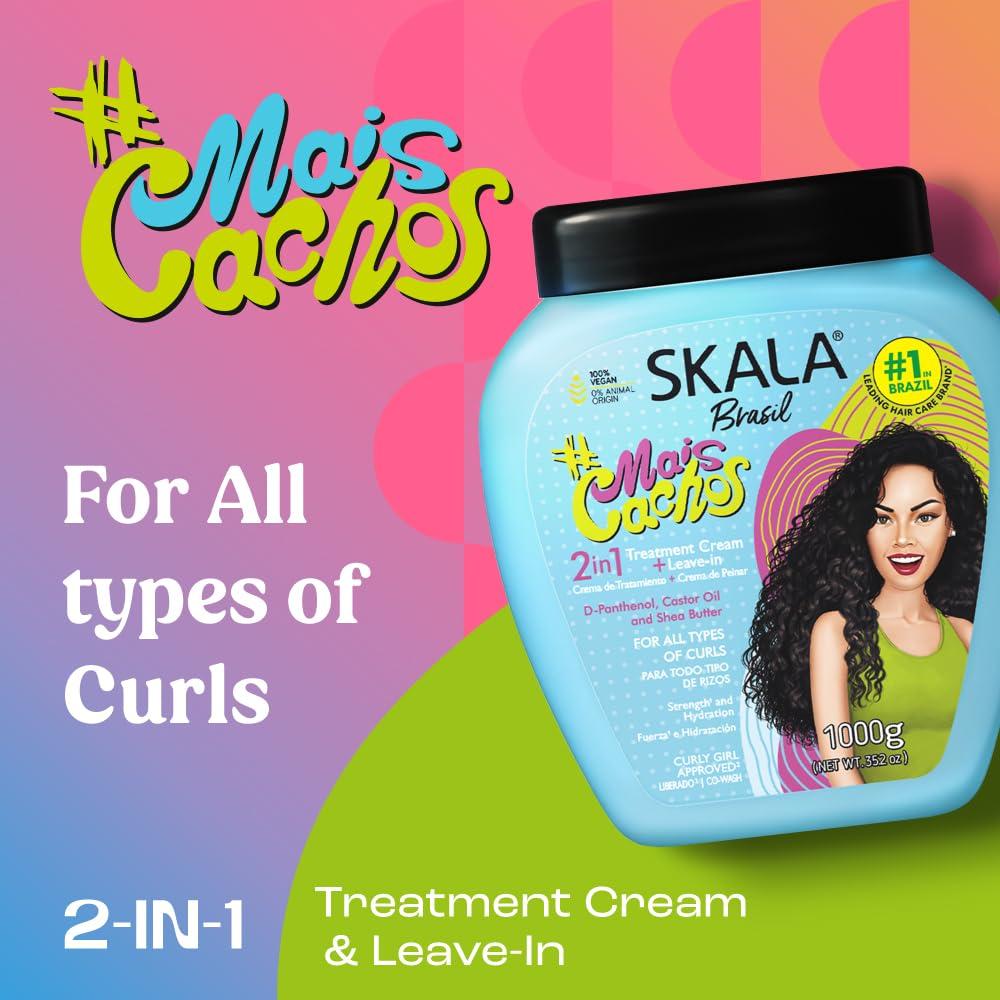 Crema Tratamiento Acondicionador SKALA Mais Cachos 1kg