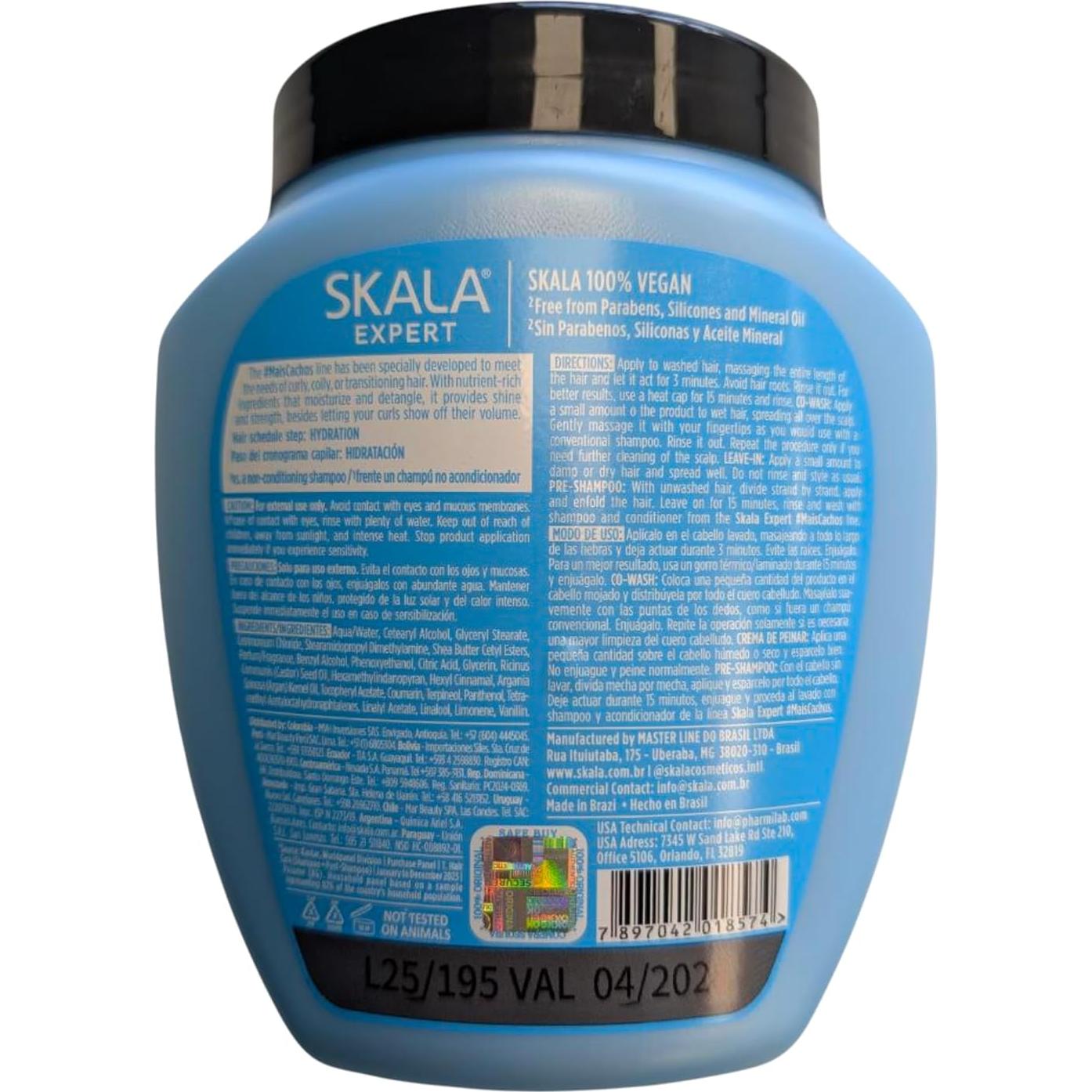 Crema Tratamiento Acondicionador SKALA Mais Cachos 1kg