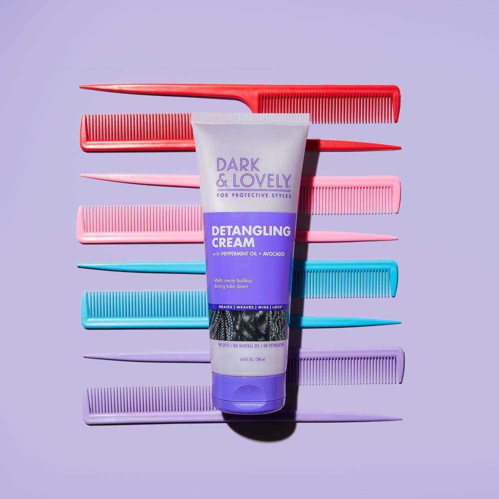 Crema Desenredante Dark&Lovely 200g con Aceite de Menta y Aguacate