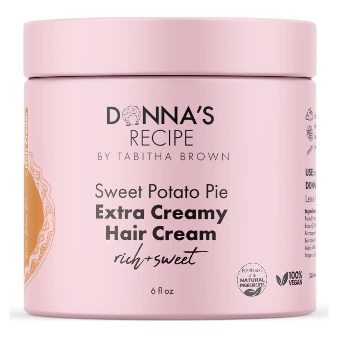 Crema para el Cabello Pastel de Batata Donna 170g - Hidratación y Definición