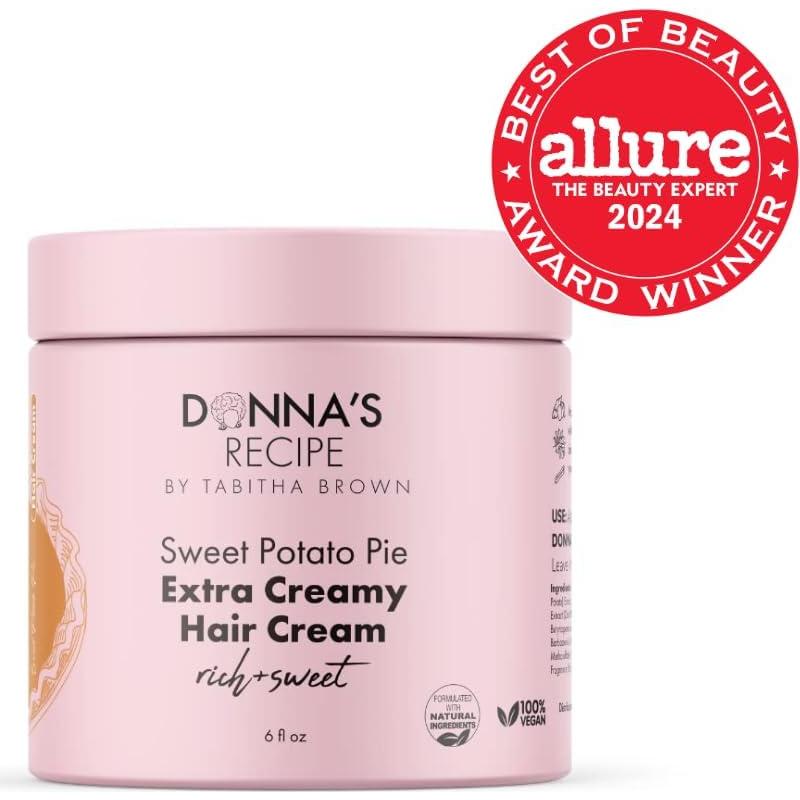 Crema para el Cabello Pastel de Batata Donna 170g - Hidratación y Definición