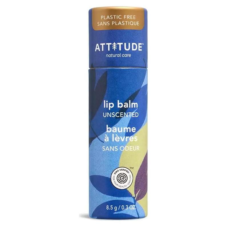 Bálsamo Labial ATTITUDE Sin Fragancia 8.5g Manteca de Karité