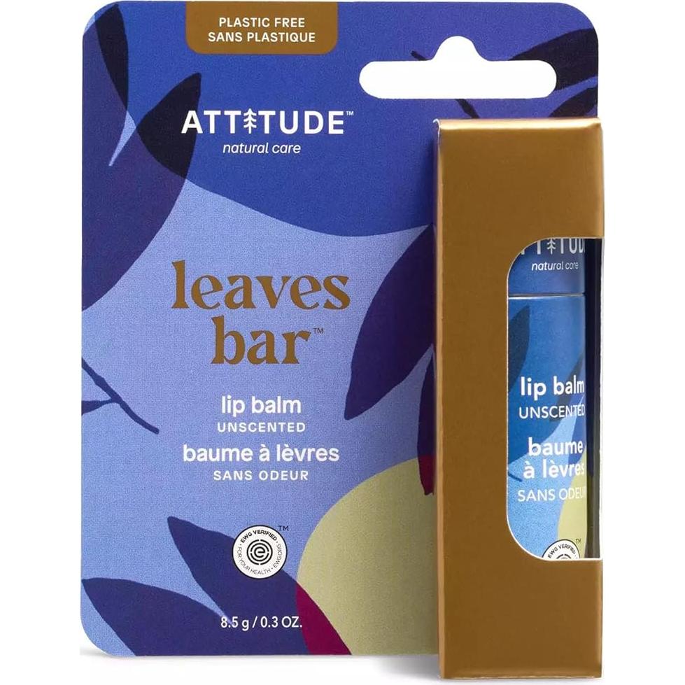 Bálsamo Labial ATTITUDE Sin Fragancia 8.5g Manteca de Karité