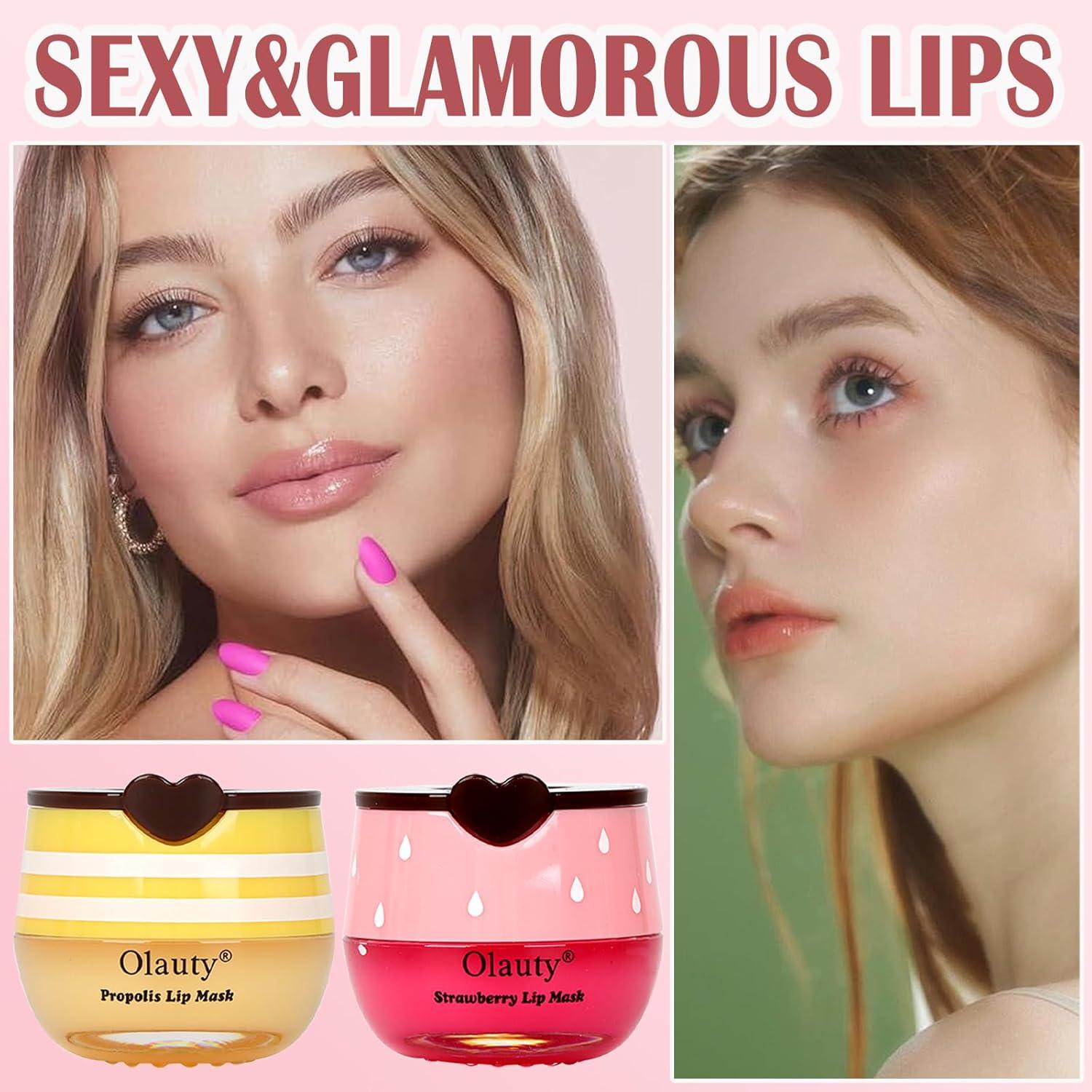 Paquete de 4 bálsamos labiales y mascarilla Sulily - Hidratación intensa