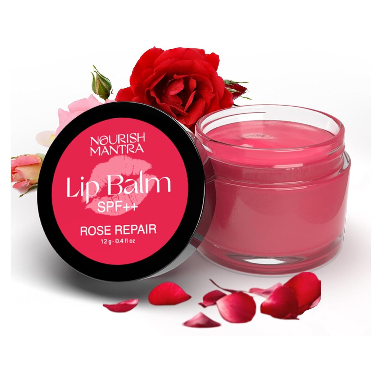 Bálsamo Labial Reparador Nourish Mantra Rosa SPF 12g