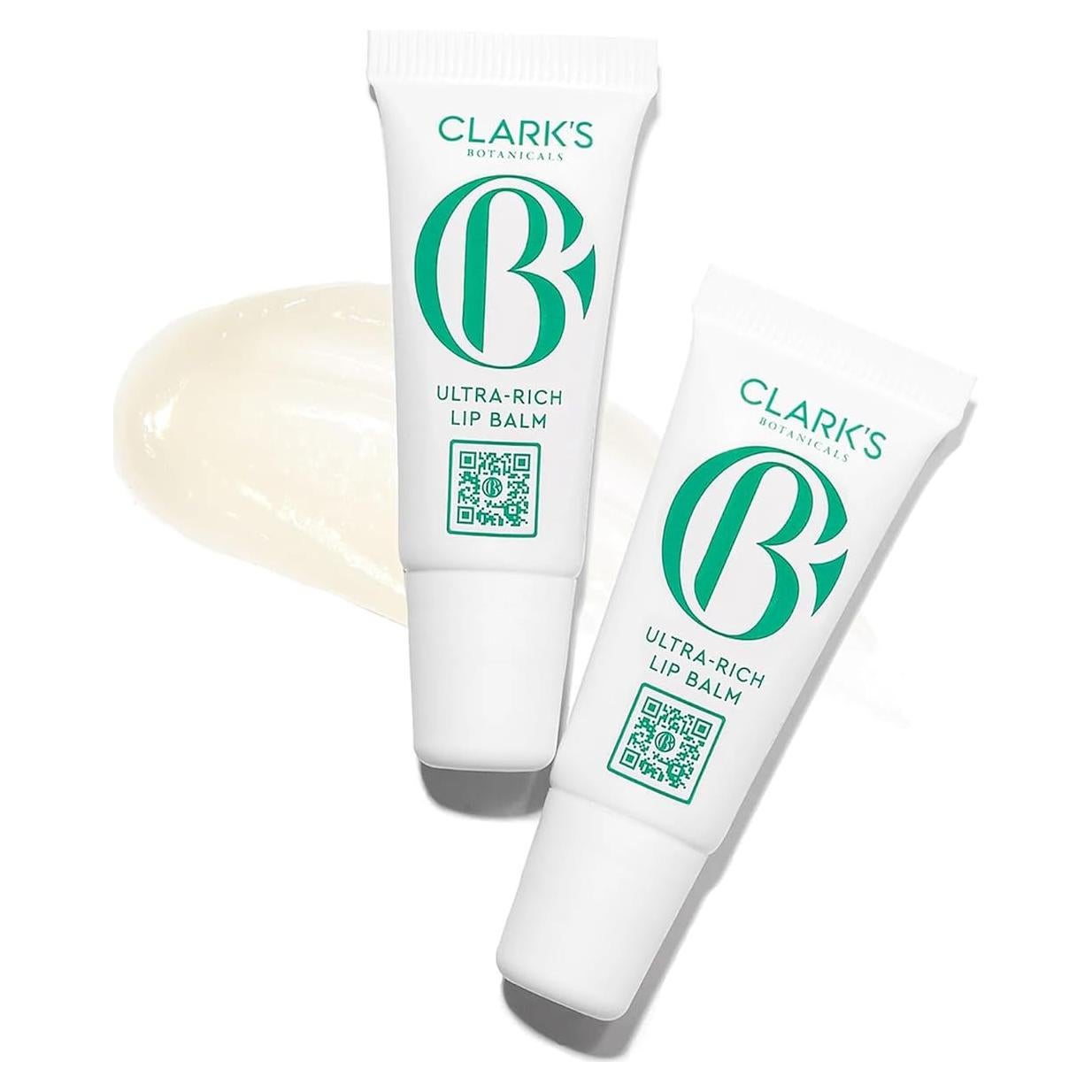 Bálsamo Labial Clark's Botanicals Mini Viaje Colágeno 2 Pzas