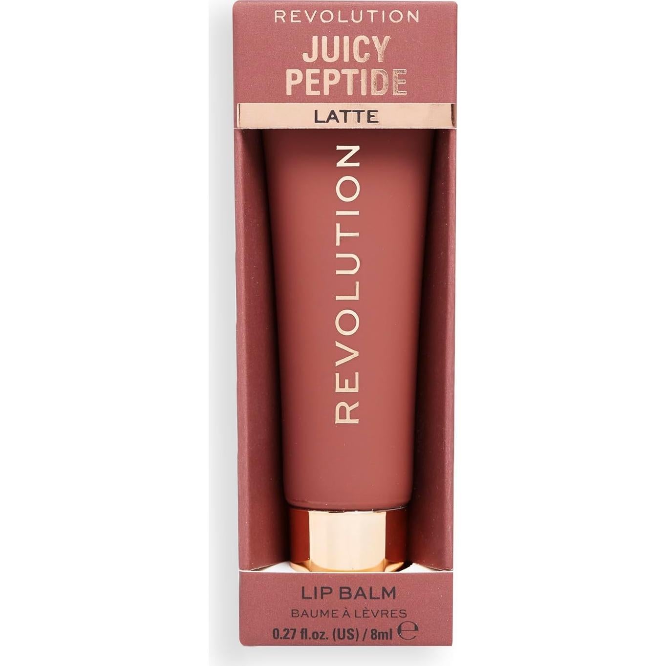 Bálsamo Labial Revolution Beauty Latte Nude 7.93 ml Hidratante