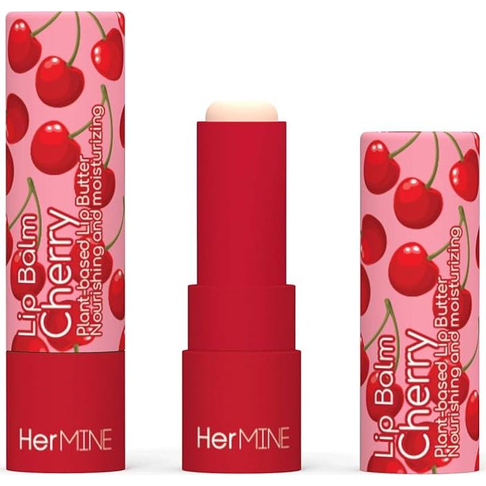 Manteca Labial HerMINE Sabor Fábrica de Frutas Paquete de 3