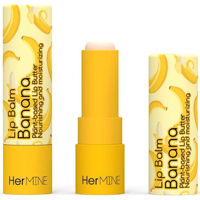 Manteca Labial HerMINE Sabor Fábrica de Frutas Paquete de 3