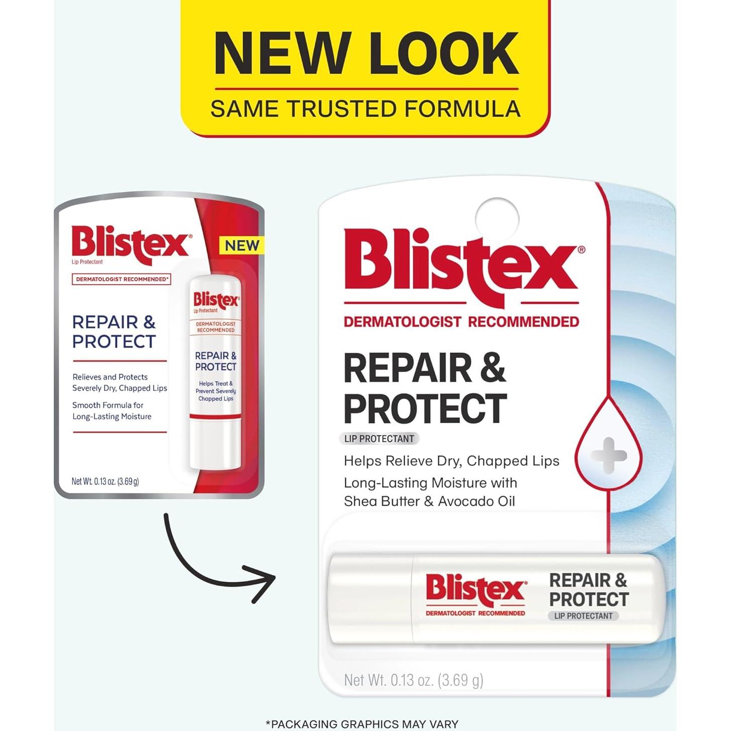 Bálsamo Labial Blistex Reparar y Proteger 17.86g