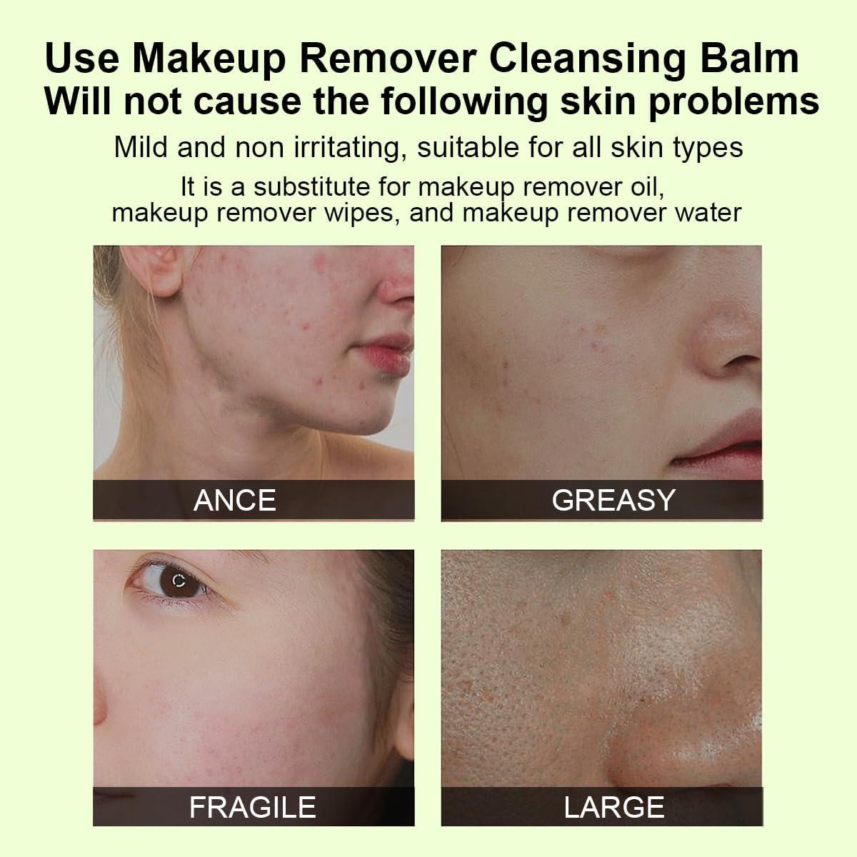 Bálsamo Limpiador de Maquillaje Ganbadei 100g - Hidratante y Nutritivo