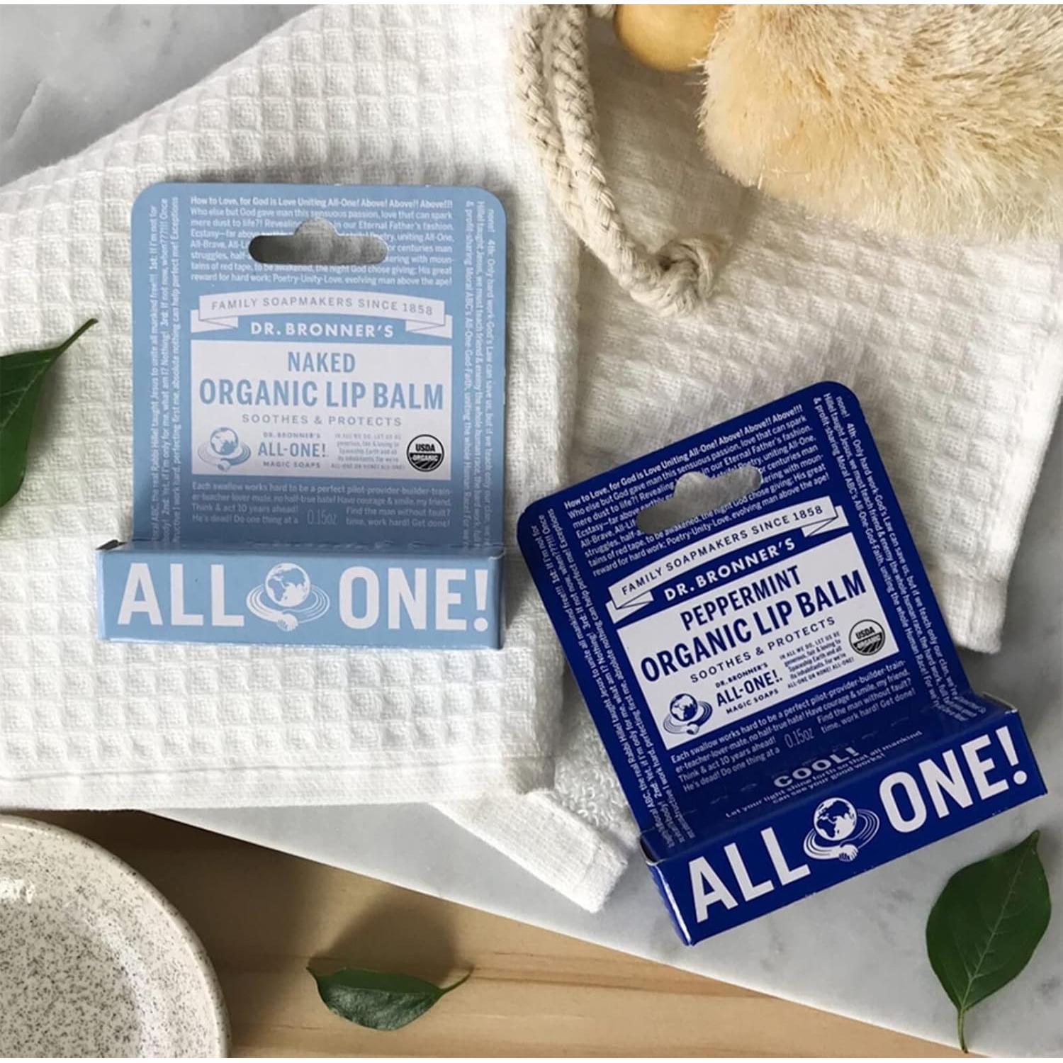 Bálsamo Labial Orgánico Dr. Bronner's Desnudo 4.25 g