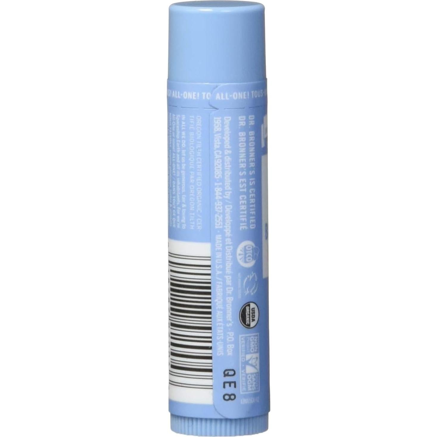Bálsamo Labial Orgánico Dr. Bronner's Desnudo 4.25 g