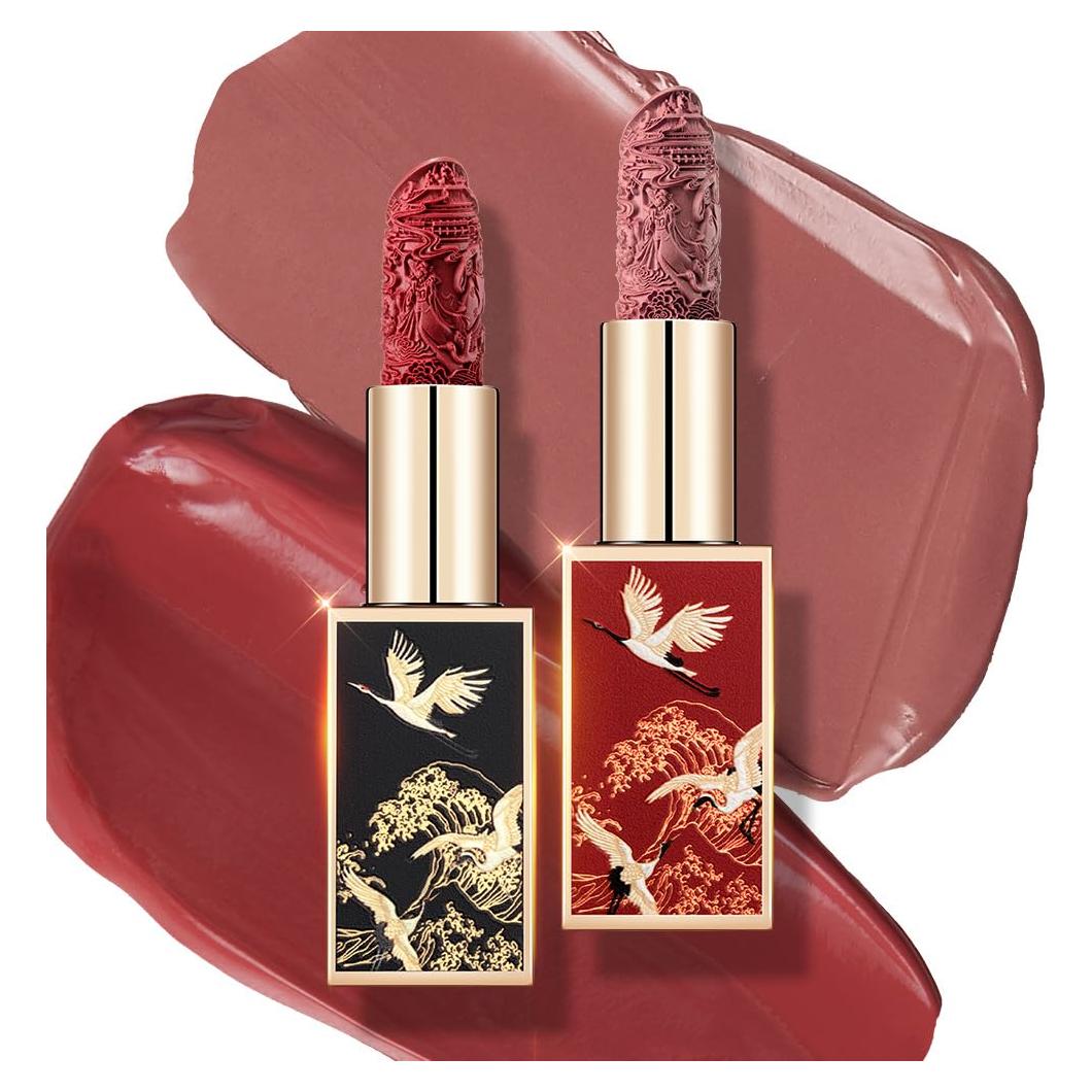 Labial Hidratante Mate CATKIN 2pcs Set 01 - Color Alto Impacto