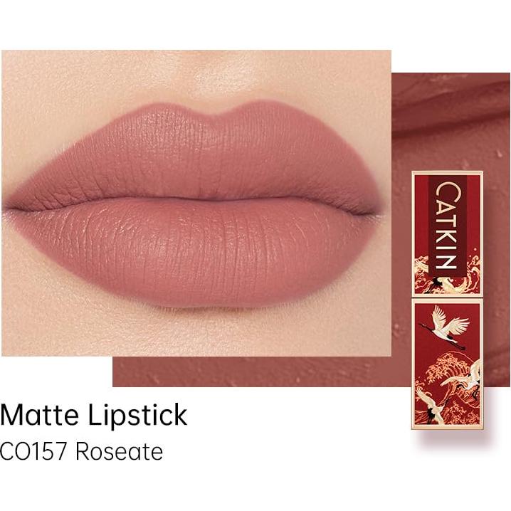 Labial Hidratante Mate CATKIN 2pcs Set 01 - Color Alto Impacto