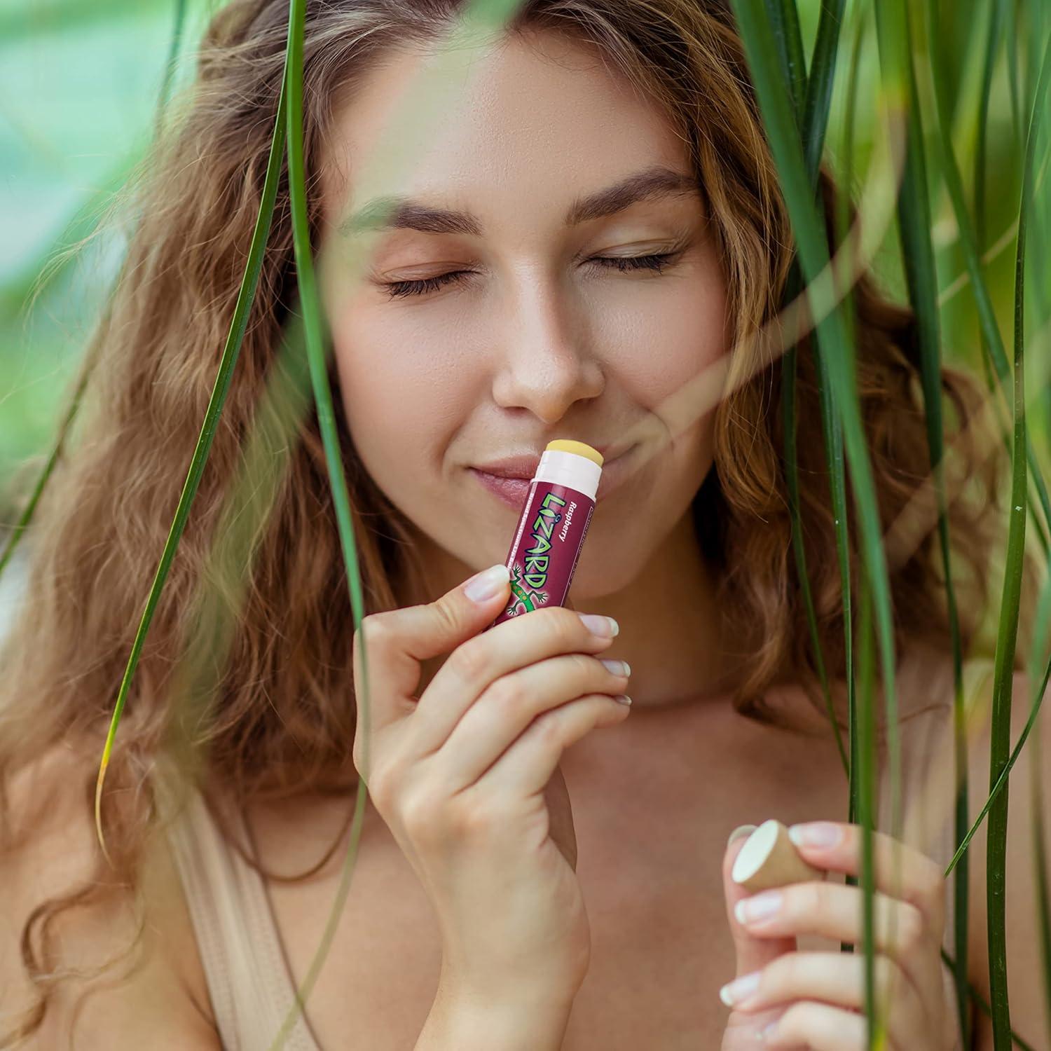 Bálsamo Labial Orgánico Lábios de Lagarto - 4 Sabores