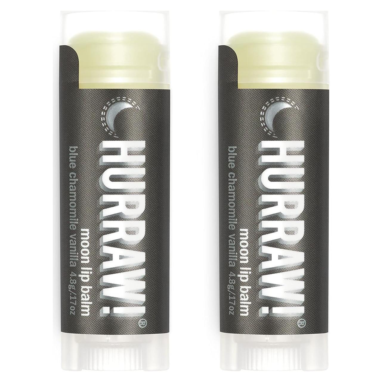 Bálsamo Labial Nocturno Hurraw! Luna 4.8g x2 Orgánico