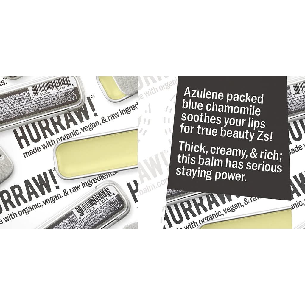 Bálsamo Labial Hurraw! Tinte Cereza Negra - Paquete de 3