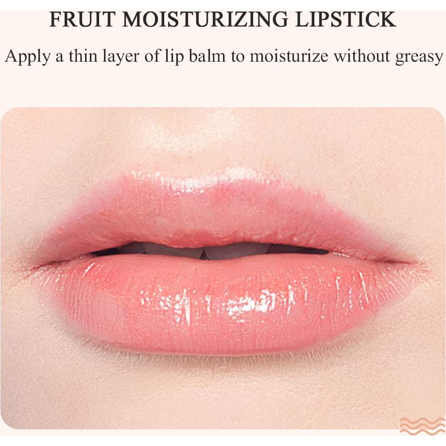 Juego de 4 Labiales Hidratantes Orgánicos Charm Kiss - Frutas