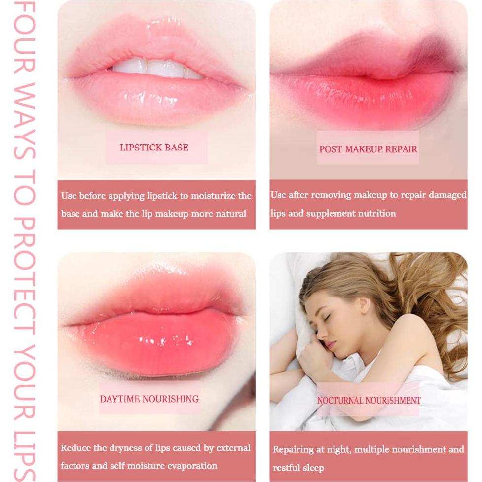 Juego de 4 Labiales Hidratantes Orgánicos Charm Kiss - Frutas