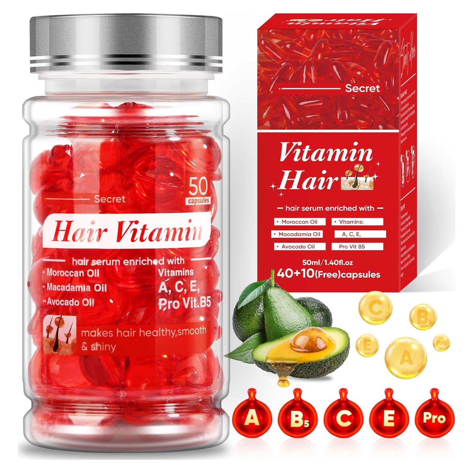 Suero Capilar Jaxmoon - 50 Cápsulas Sin Enjuague con Aceites