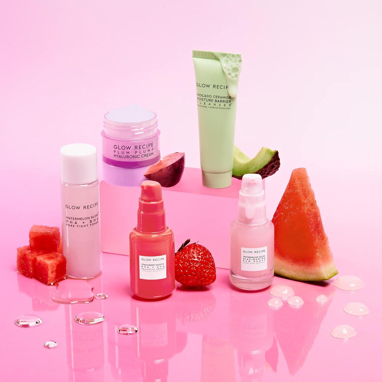 Kit de Cuidado Facial Mini Glow Recipe Fruit Babies - 5 Esenciales