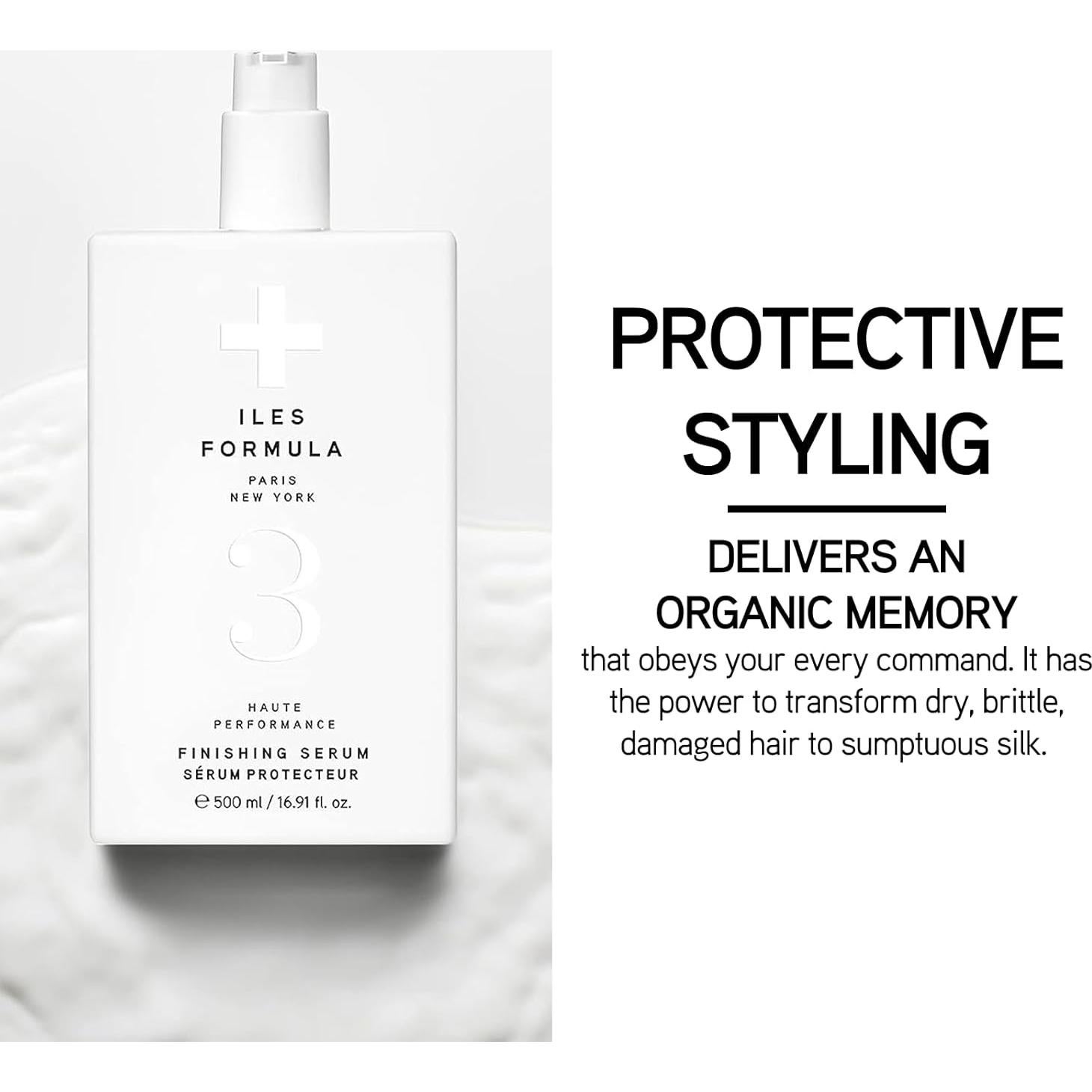 Suero Finalizador Iles Formula 500 ML - Protección Calor UV Anti-Frizz