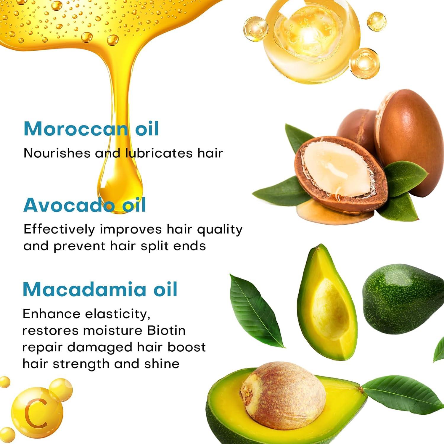 Cápsulas de Suero para Cabello Permotary 100PCS - Aceites y Vitaminas