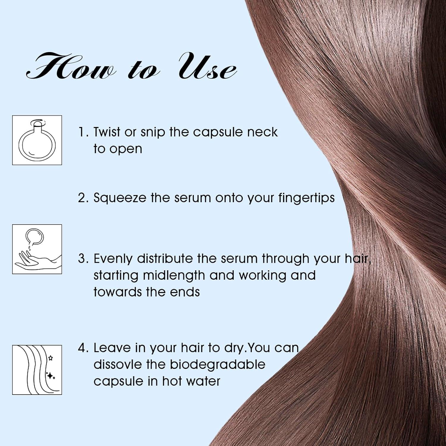 Suero Capilar Adofect - 100 Cápsulas con Aceites Naturales