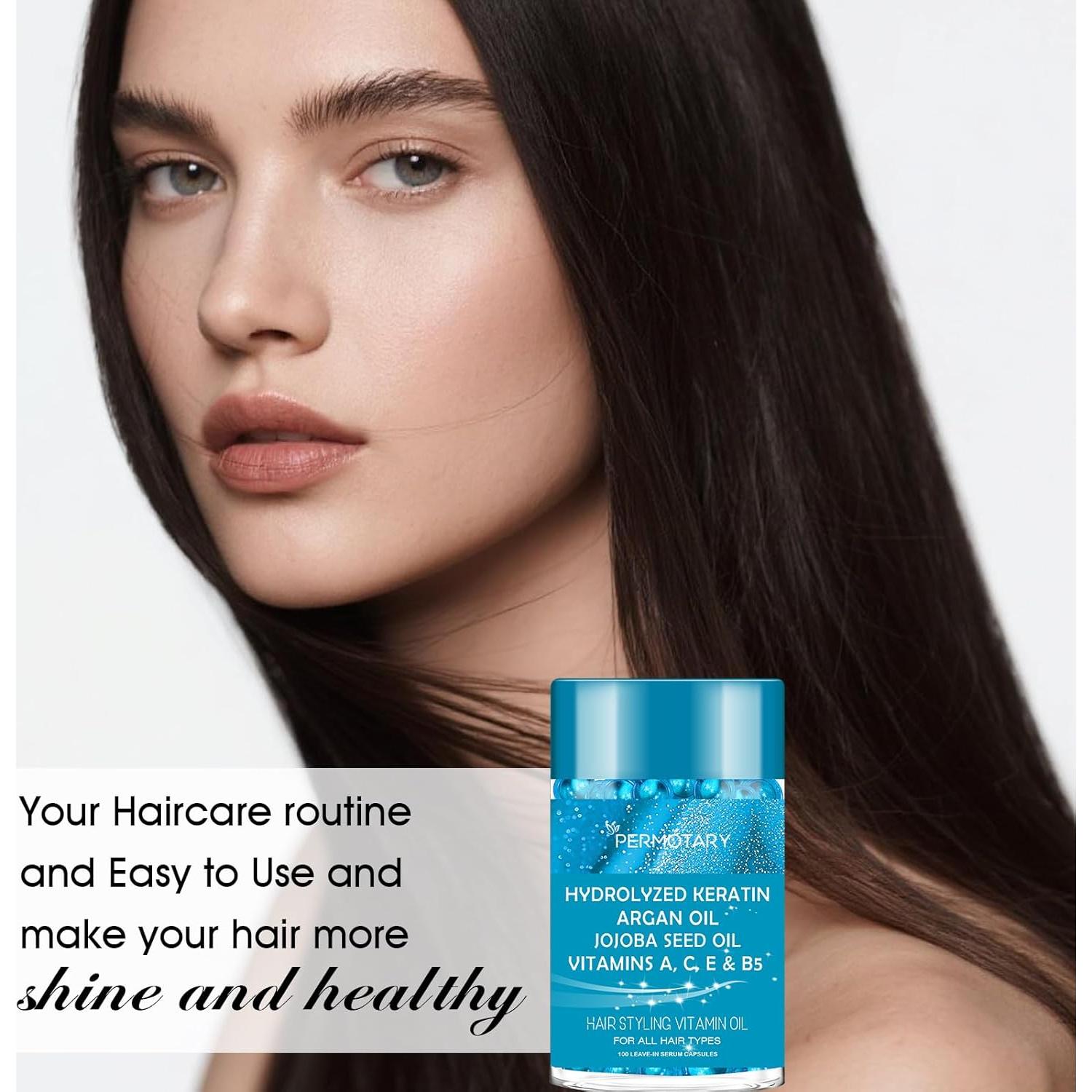 Suero Capilar Adofect - 100 Cápsulas con Aceites Naturales