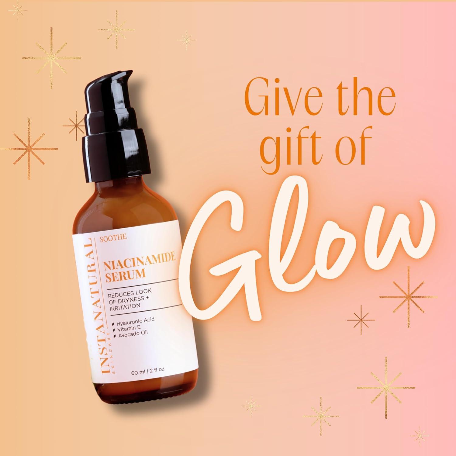 Suero Facial de Niacinamida InstaNatural 59 ml - Hidrata y Reduce Arrugas