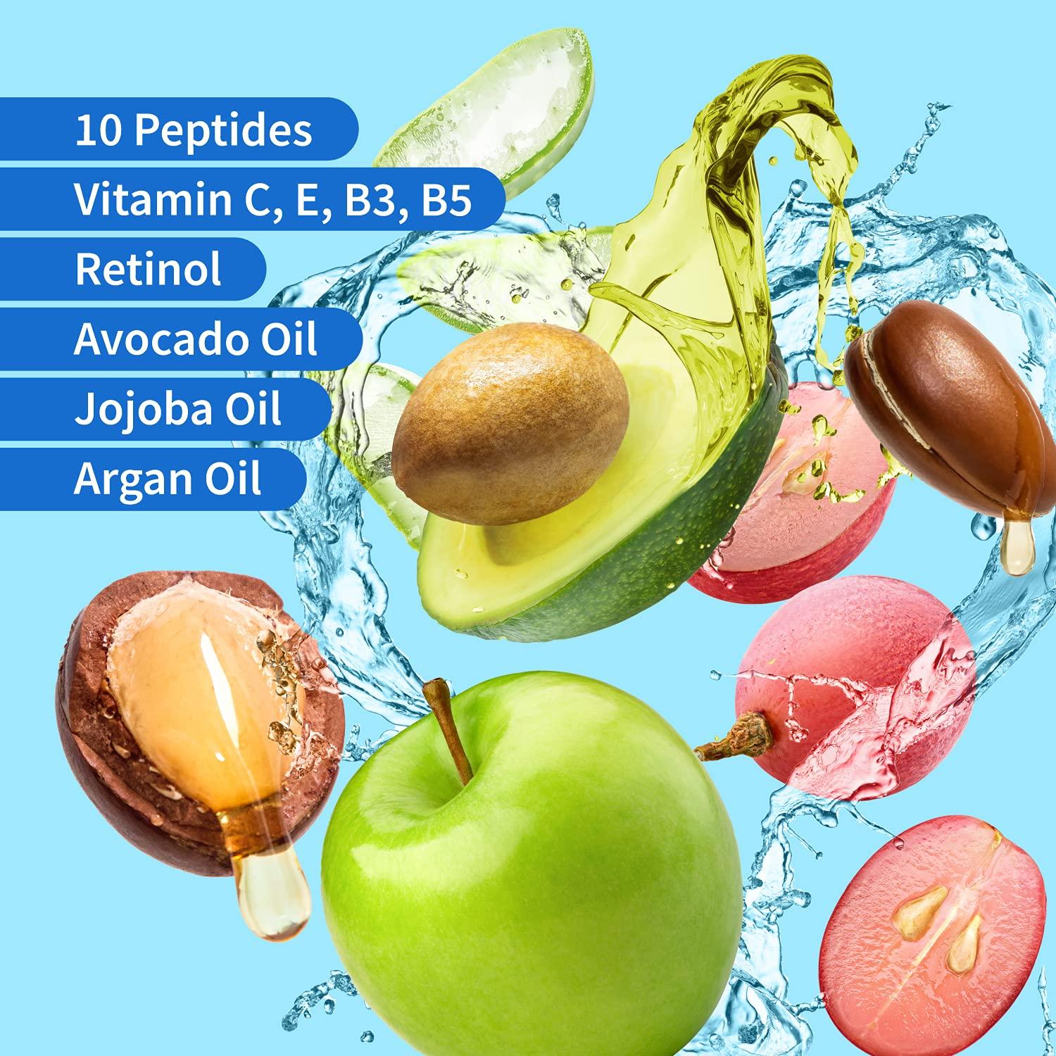 Suero de Ácido Hialurónico Ebanel 30ml con Péptidos y Vitamina C