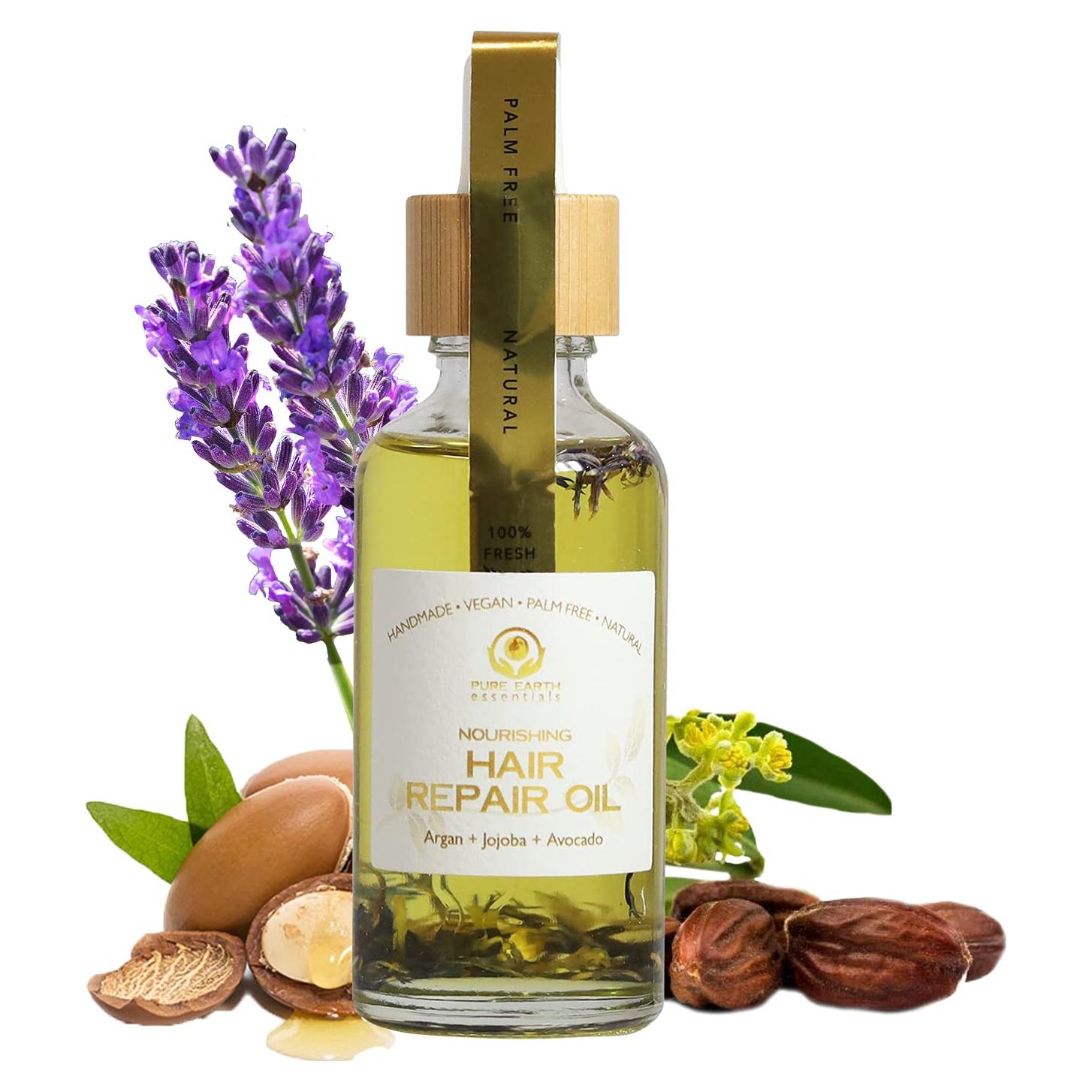 Suero Aceite Cabello Seco y Dañado PURE EARTH 50ml