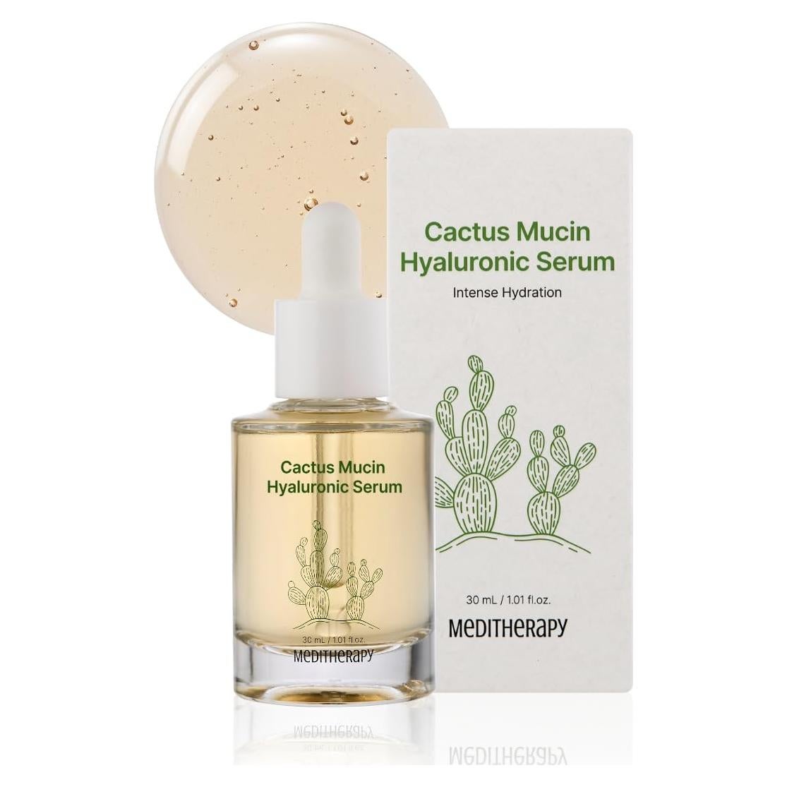 Suero Hialurónico de Mucina de Cactus 30 ml - Hidratante Vegano