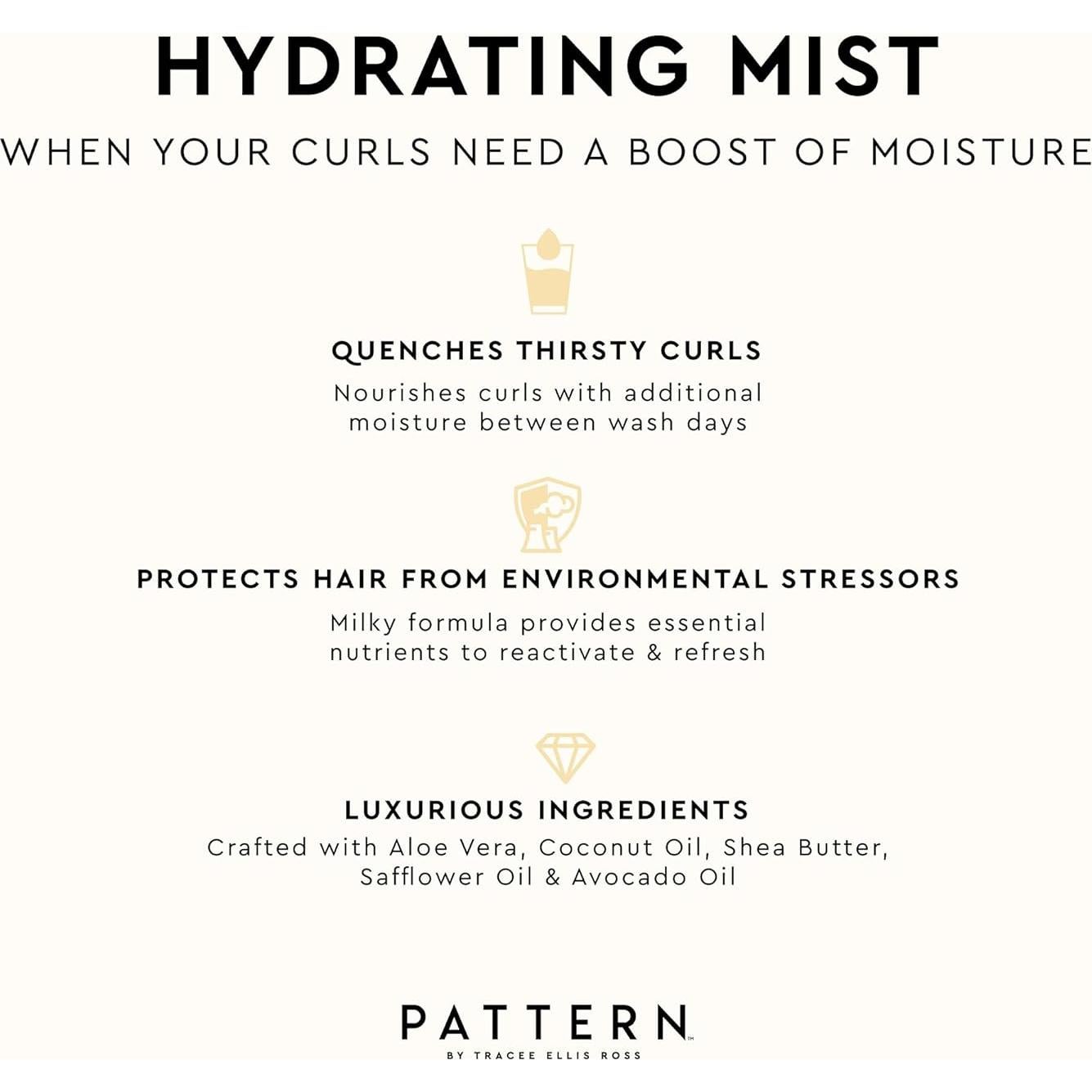 Rocío Hidratante para Cabello Rizado Pattern 89 ml