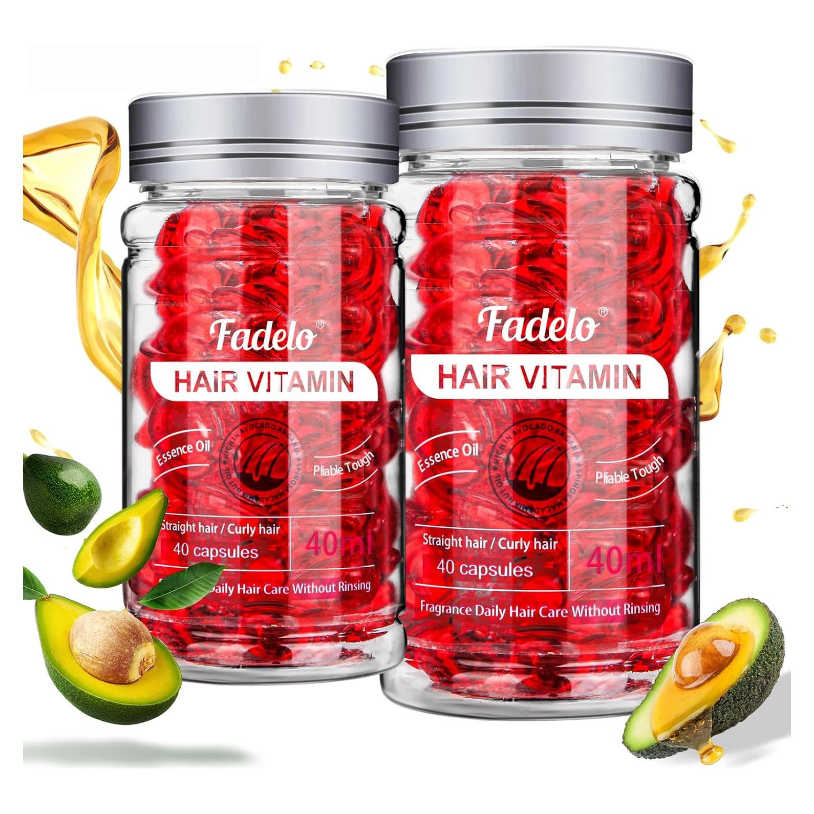 Cápsulas de Aceite Fadelo para Cabello Frizz y Seco 118 ml