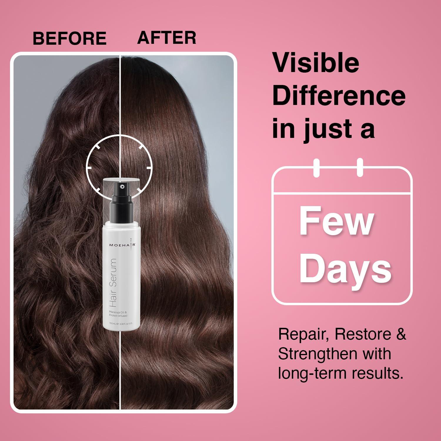 Suero Antifrizz Moehair 100 ml - Controla Daños y Brillo