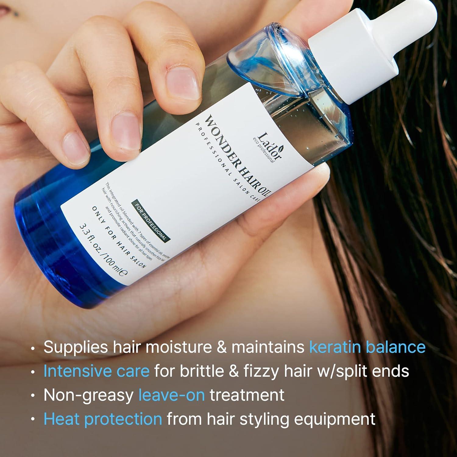 Acondicionador Ligero La'dor Anti Frizz 100ml - Aceite de Squalane