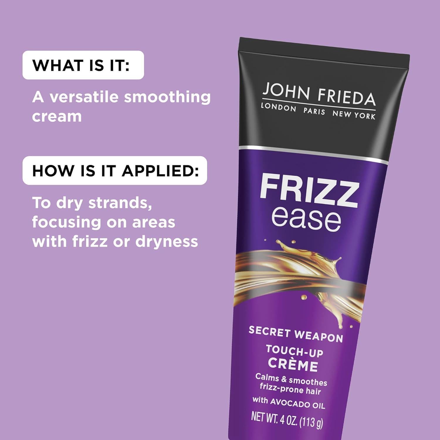 Crema Alisadora John Frieda Frizz Ease 113.4 g x2 - Sin Frizz