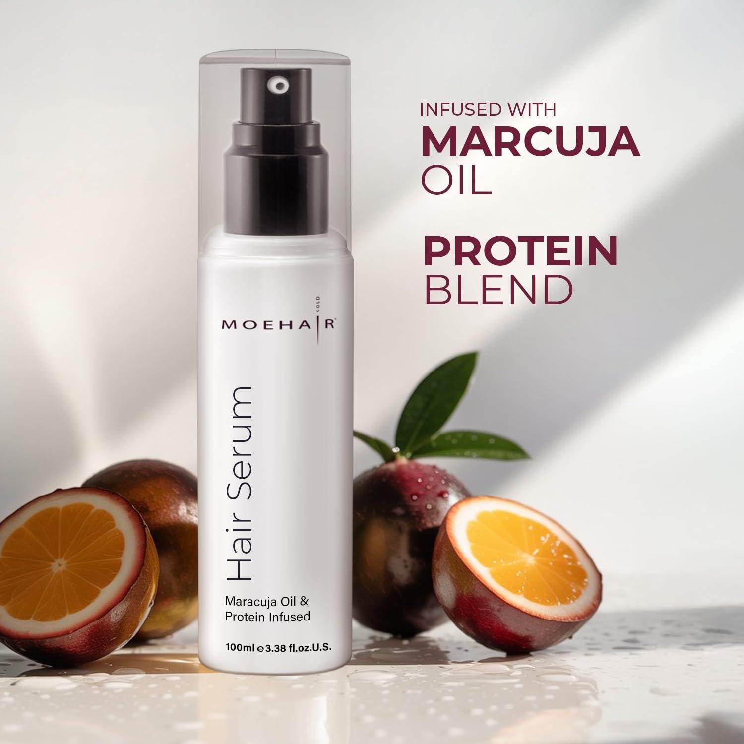 Suero Capilar Anti Frizz MOEHAIR 100 ml | Aceite de Maracuyá