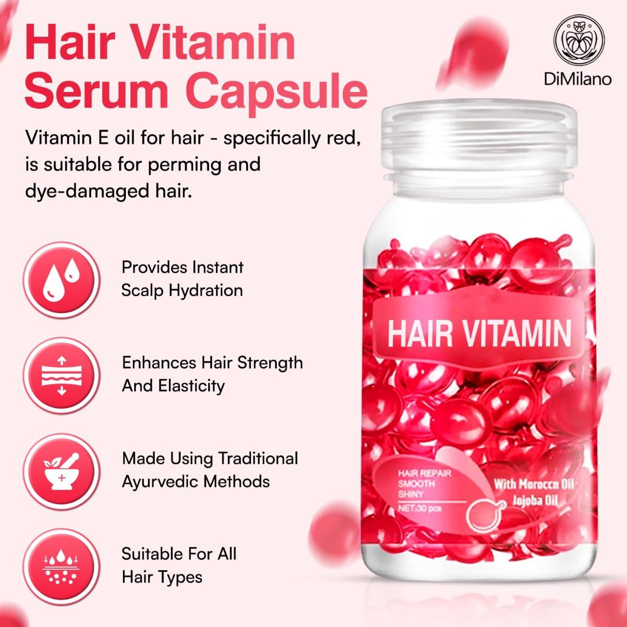 Suero Tratamiento Capilar For DiMilano - Sin Enjuague 30 Cápsulas