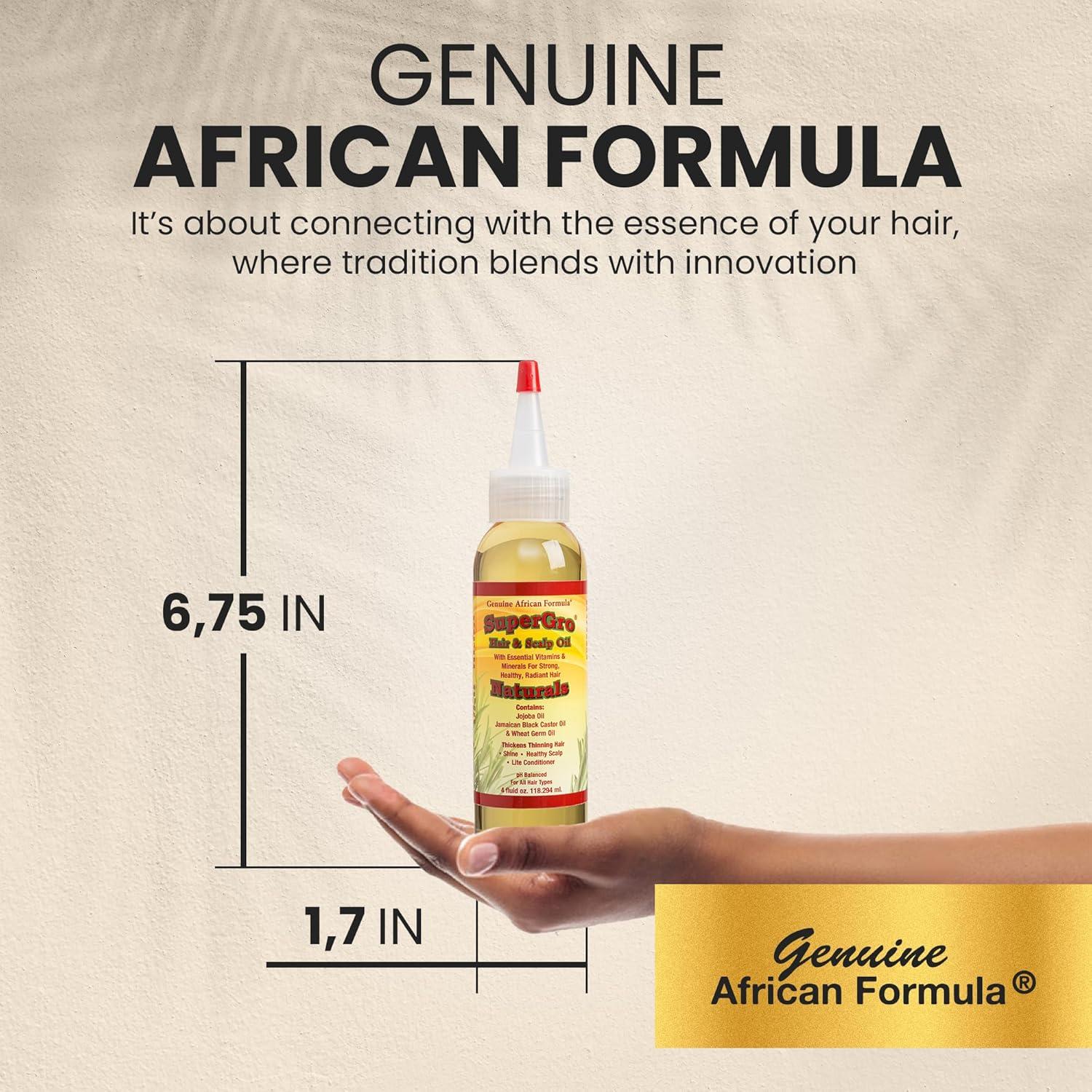 Aceite para Cabello y Cuero Cabelludo Fórmula Africana 118 ml