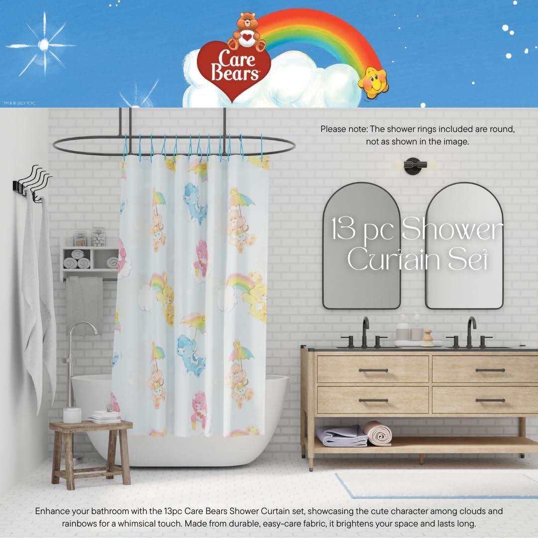 Cortina de Ducha Care Bears Franco 70x72 cm 13 Piezas