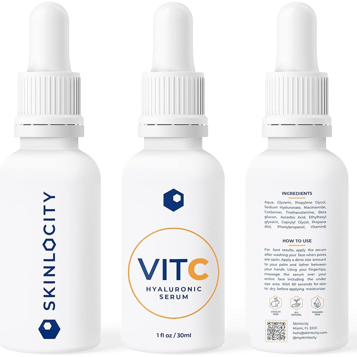 Suero VIT C Skinlocity 100g - Vitamina C y Ácido Hialurónico