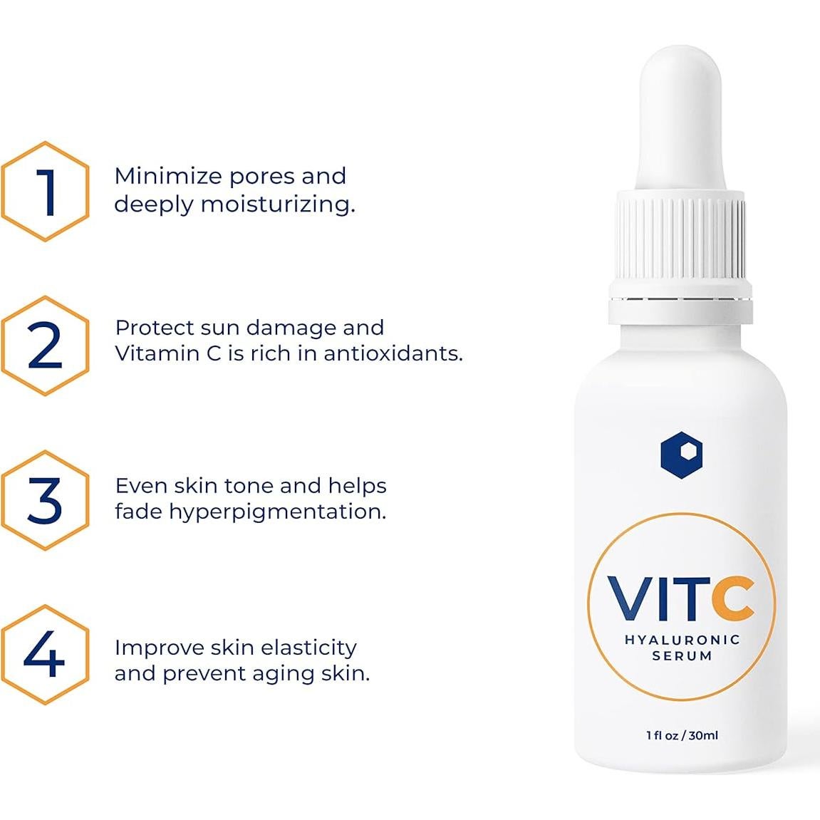 Suero VIT C Skinlocity 100g - Vitamina C y Ácido Hialurónico