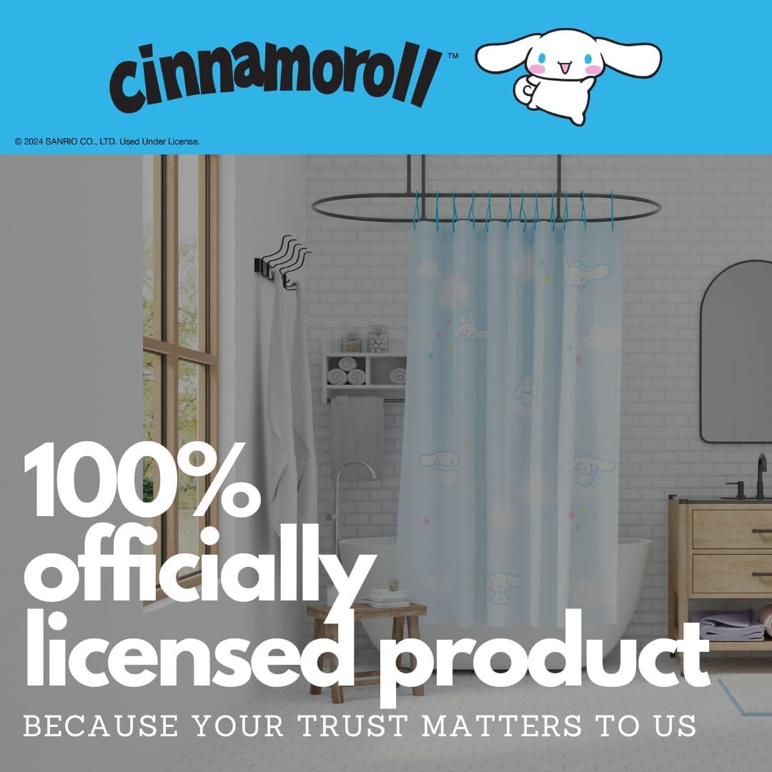 Cortina de Ducha Franco Cinnamoroll 70x72 cm 13 Piezas