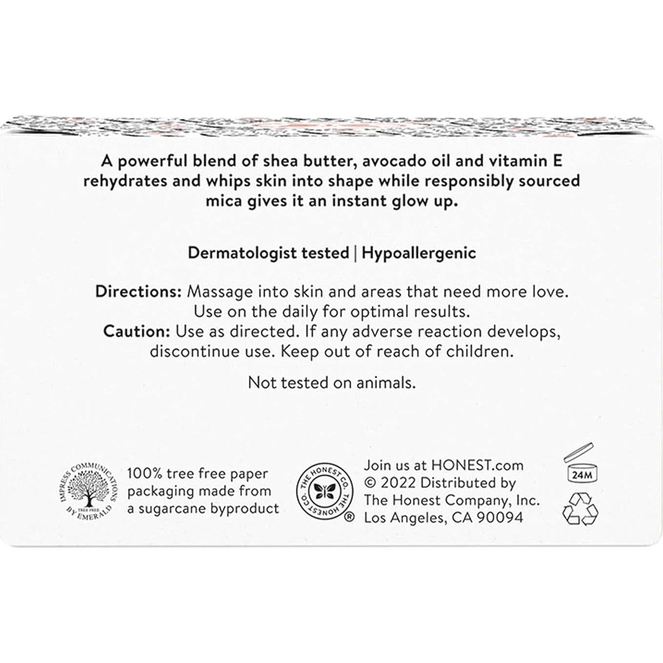 Crema Corporal Honest Mama Glow On 170 g - La Compañía Honesta