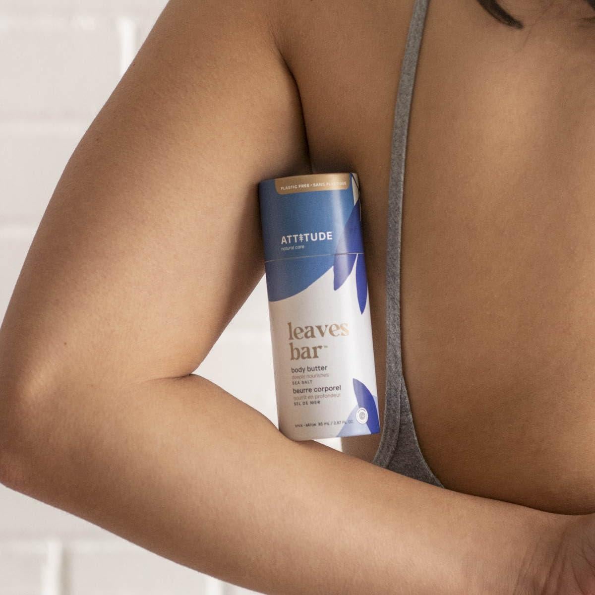 Manteca Corporal ATTITUDE Sal Marina 85g - Vegana y Natural