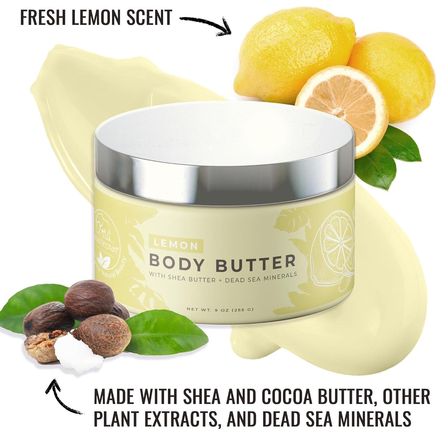 Manteca Corporal Natural Elephant 255 g - Karité y Minerales